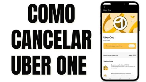 cancelar uber one - one piece 1084